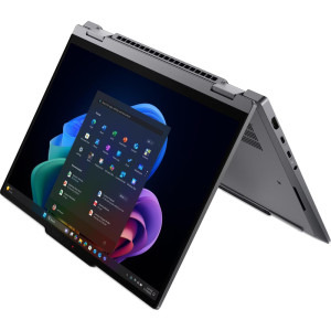 Lenovo 14'' ThinkPad X1 2-in-1 Gen 11 Aura Edition, WUXGA IPS Touch, Procesor Intel® Core™ Ultra 7 355 (12M Cache, up to 4.70 GHz), 32GB LPDDR5X, 1TB SSD, Intel Graphics, Win 11 Pro, Grey