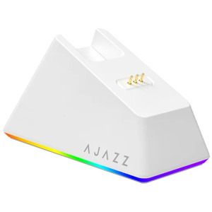 Ajazz AJ139 V2 MC RGB White + Charging Dock RGB