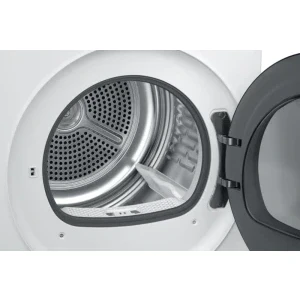 Haier HD80-A2939-S, Pompa de caldura, 8 kg, Clasa E, Alb