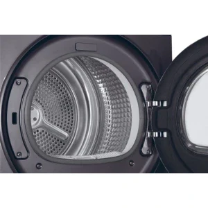 Haier HD80-A3959R-S, Pompa de caldura, 8 kg, Clasa C, Inverter, I-Refresh, hOn, Antracit