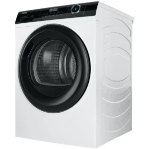 Haier HD90-A2939-S, Pompa de caldura, 9 kg, Clasa E, Alb