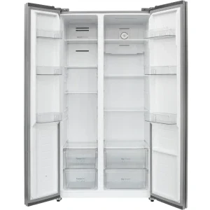 Daewoo FRN-541ESX, 541 L, Clasa E, Full No Frost, Inverter, Control electronic, 178 cm, Inox