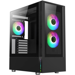 Gaming BALAUR Pro Max Esports Edition, Intel i5-14400F 2.5GHz, 16GB DDR4, 1TB SSD, RTX 5060 Ti 8GB GDDR7, Iluminare RGB