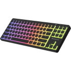 Tastatura Gaming Genesis Thor 430 TKL Wireless RGB Black Silent Switch Mecanica