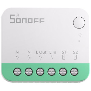 Sonoff Comutator Smart MINIR4M, Wi-Fi, Control vocal, Matter, 4 buc