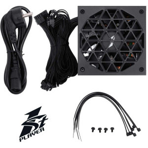 1st PLAYER ACK Standard, 80+, 650W, Black