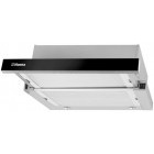 Hota incorporabila Hansa telescopica OTS6226IH, Putere de absorbtie 425 m3/h, 3 trepte, Clasa D, 60 cm, Argintiu/Negru