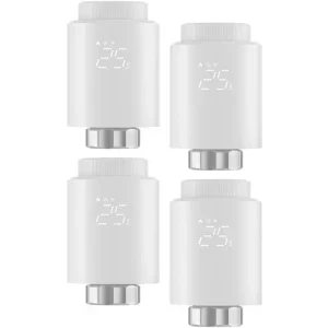 Sonoff Termostat Smart TRVZB, ZigBee, Control vocal, 4 buc
