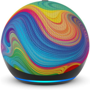 Amazon Echo Dot Kids (5th Gen) Rainbow Swirl