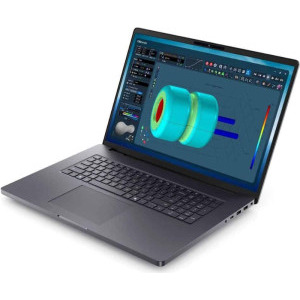 DELL 18'' Pro Max 18 Plus MB18250, QHD+ WVA 120Hz, Procesor Intel® Core™ Ultra 9 285HX (40M Cache, up to 5.50 GHz), 128GB CAMM2, 2TB SSD, NVIDIA RTX PRO 5000 24GB, Win 11 Pro, Steel Gray