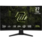 Monitor LED MSI Gaming MAG 274CF E20 Curbat 27 inch FHD VA 0.5 ms 200 Hz HDR FreeSync Premium