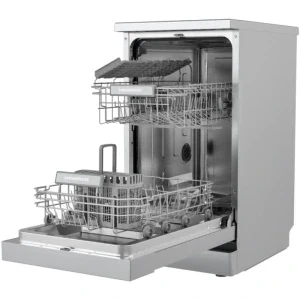Heinner HDW-FSM45609DWE++, Slim, 9 seturi, 6 programe, Clasa E, AquaStop, 45 cm, Alb
