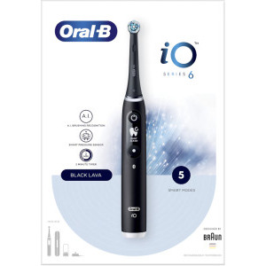 Oral-B Periuta de dinti electrica iO6 Negru + Trusa de calatorie
