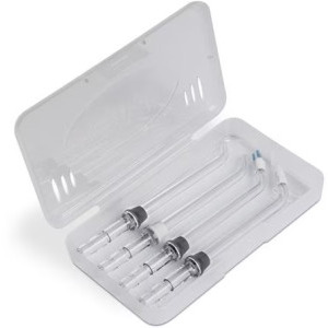 WATERPIK Irigator oral portabil WP-582, 3 trepte presiune, 4 rezerve, Negru