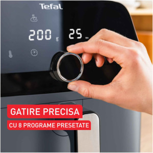 Tefal Friteuza cu aer cald Easy Fry Mega EY855BE0, 2000W, 7.5L, Gri