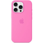 Apple Protectie pentru spate, material silicon pentru iPhone 16 Pro, culoare Peony (SEASONAL)