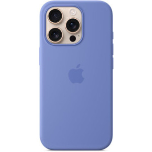 Apple Protectie pentru spate, material silicon pentru iPhone 16 Pro Max, culoare Periwinkle (SEASONAL)