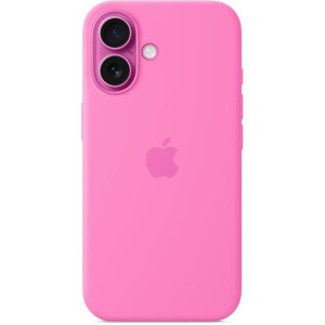 Apple Protectie pentru spate, material silicon pentru iPhone 16 Peony (SEASONAL)