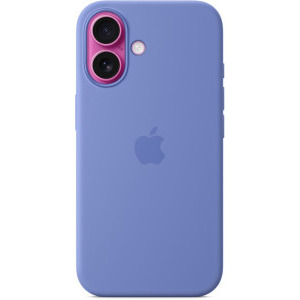 Apple Protectie pentru spate, material silicon pentru iPhone 16 Plus Periwinkle (SEASONAL)