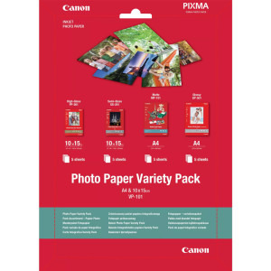 Canon VP-101S Photo 10 x 15 cm + A4 Variety Pack