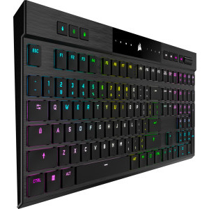 Corsair K100 Air Wireless RGB Cherry MX Ultra Low Profile Tactile Mecanica