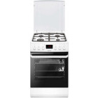 Aragaz Hansa FCMW582109, 4 arzatoare, Mixt, Aprindere electrica, Grill, Clasa A, 50 cm, Alb