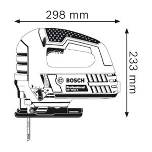 Bosch Professional Fierastrau vertical GST 8000 E, 710W, 3100rpm, 80mm
