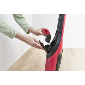 Bosch vertical 2 in 1 Flexxo Gen 2 BBH3ZOO28 25,2V, Sistem Robust Air, Perie ALLFloor cu Led, Rosu, 0.4L