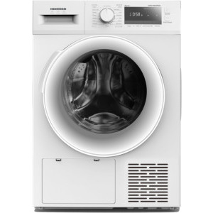 Uscator de rufe Heinner HHPD-M8G3PDA++, Pompa de caldura, 8 kg, Clasa E, Iluminare interioara, Alb
