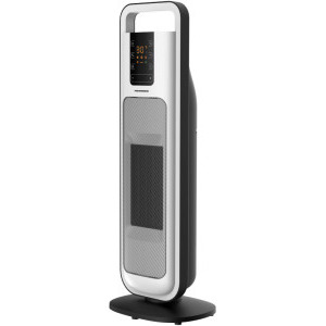 Heinner Radiator ceramic HCH-L2000WH, 2000 W, 2 trepte, Alb/Negru