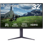 Monitor LED LG Gaming UltraGear 32GS85Q-B 31.5 inch QHD IPS 1 ms 180 Hz HDR FreeSync & G-Sync Compatible