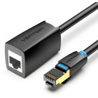 Cablu retea Vention Prelungitor CAT8 Patch Cable S/FTP 2 m Black