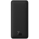 Baterie externa Baseus Airpow 10000 mAh, 1x USB-C, 1x USB, 20W, Black
