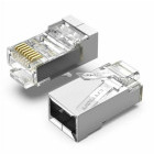 Accesoriu retea Vention Mufa RJ45 pentru cablu FTP CAT5e 50 buc