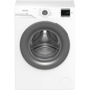Masina de spalat rufe Arctic APLM1WFSU17210WG, Slim, 7 kg, 1200 RPM, Silent Inverter, ExtraSteam, SaveInAll, IronExpress, Clasa A, Alb