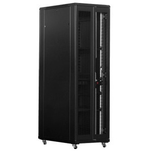 Eco series A38027-MD.9004 27U, Stand alone, 800 x 1000, Metal door, Negru