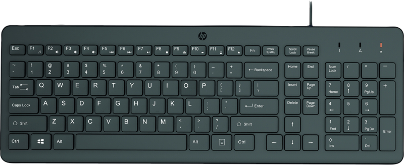 Tastatura HP 150 Wired Black