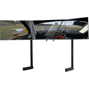 Next Level Racing Elite Free Standing triple Monitor Stand Black
