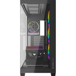 Gaming GREUCEANU Pro Streaming Edition, AMD Ryzen 7 9850X3D 4.7GHz, 32GB DDR5, 2TB SSD, RTX 5080 16GB GDDR7, Iluminare RGB