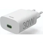 Incarcator retea Hama 1x USB-C, Quick Charge 30 W,  White