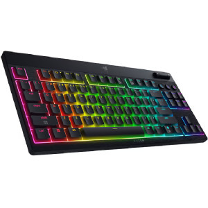 Razer BlackWidow V4 Low-Profile TKL HyperSpeed Wireless Orange Tactile Mechanical RGB Black