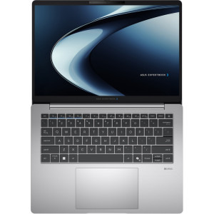 ASUS 14'' ExpertBook P3 G1 P3406CCA, WUXGA, Procesor Intel® Core™ Ultra 5 225H (18M Cache, up to 4.90 GHz), 8GB DDR5, 512GB SSD, Intel Integrated Graphics, No OS, Misty Grey