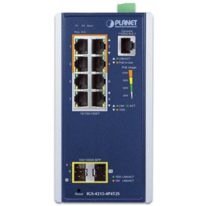 Planet Industrial IGS-4215-4P4T2S V2 Managed Gigabit