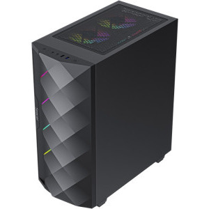 Spacer Quartz ARGB Black 3 Fans
