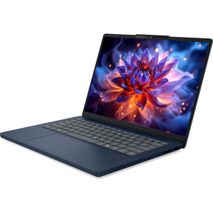Lenovo 14'' IdeaPad Slim 3 14IWC11, WUXGA OLED, Procesor Intel® Core™ 5 320 (6M Cache, up to 4.60 GHz), 16GB DDR5, 512GB SSD, Intel Graphics, No OS, Cosmic Blue