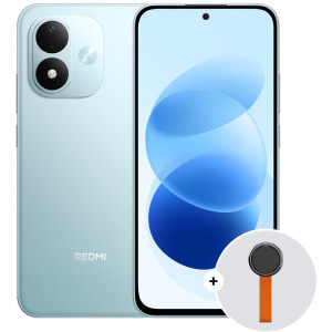 Xiaomi Redmi Note 17, 256GB, 6GB RAM, Dual SIM, 5G, Sky Teal + Woven Strap Ring Stand