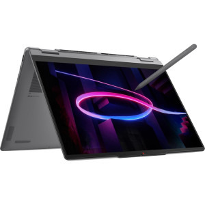 Lenovo 14'' Yoga 7 2-in-1 14IPH11, 2.8K OLED 120Hz Touch, Procesor Intel® Core™ Ultra 7 355 (12M Cache, up to 4.70 GHz), 32GB LPDDR5X, 2TB SSD, Intel Graphics, Win 11 Pro, Luna Grey, 3Yr Onsite Premium Care