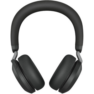 Jabra On-Ear, Evolve2 75, Bluetooth, ANC, Negru