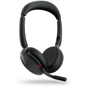Jabra On-Ear, Evolve2 65 Flex, Bluetooth, ANC, Negru