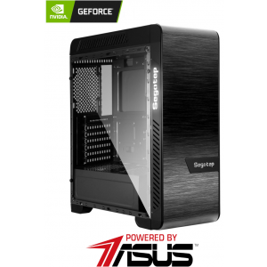 Gaming Firehawk Powered By ASUS, Intel i5-9600K 3.7GHz Coffee Lake, 16GB DDR4, 240GB SSD + 2TB HDD, GTX 1060 6GB GDDR5, Iluminare RGB